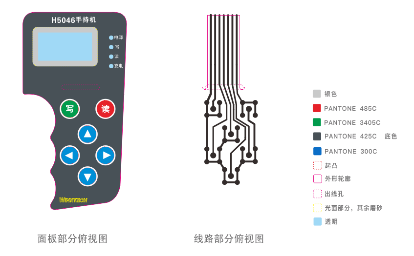 薄膜開關設計示例4